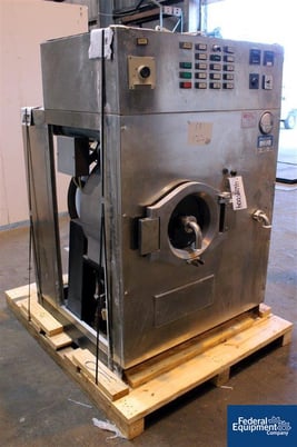 Huber #WFS/G15H, stopper washer, 304SS, 92 liter drum capacity, 33 lb.max.product capacity, 23" - Image 5
