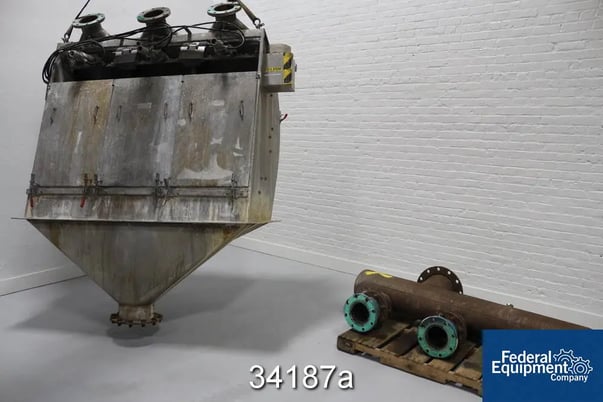 76" Dorr Oliver #120, Tri-Screen DSM, 76" H x 76" width, Stainless Steel, serial #50949-3, #46929 - Image 1