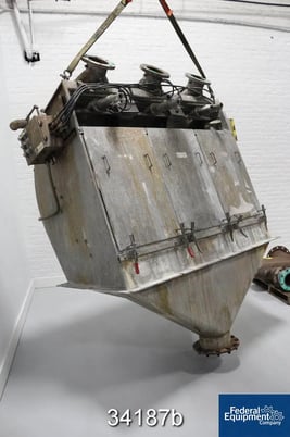 76" Dorr Oliver #120, Tri-Screen DSM, 76" H x 76" width, Stainless Steel, serial #50949-3, #46929 - Image 2