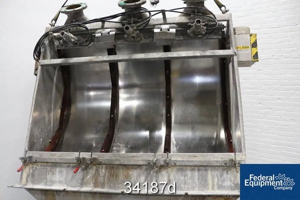 76" Dorr Oliver #120, Tri-Screen DSM, 76" H x 76" width, Stainless Steel, serial #50949-3, #46929 - Image 4