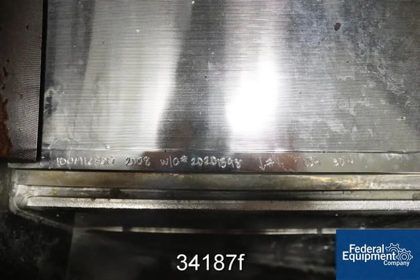 76" Dorr Oliver #120, Tri-Screen DSM, 76" H x 76" width, Stainless Steel, serial #50949-3, #46929 - Image 6