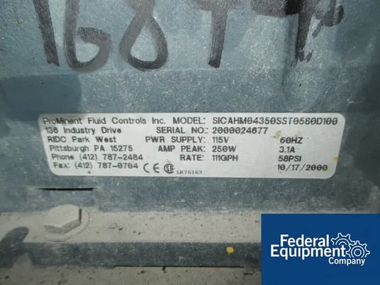 Viking Stainless Steel Gear Pump, 1/2 HP, #46844 - Image 5