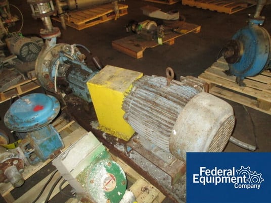 Allis-Chalmers #F4D1-391, Stainless Steel centrifugal pump, 40 HP motor, #46832 - Image 2