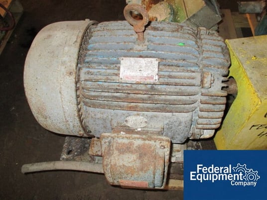 Allis-Chalmers #F4D1-391, Stainless Steel centrifugal pump, 40 HP motor, #46832 - Image 5