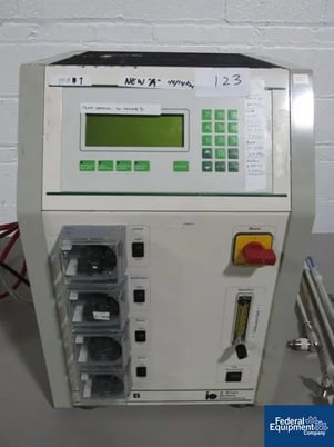 B Braun BioStat B #088840334, 8-liter glass jacketed, 3-tier 6-bld.paddle Stainless Steel agit, baffle - Image 2