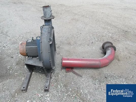 Trojan Fans, Carbon Steel Blower, Size 5.0.5.A, Series MPR, 6.3 KW, 3515 RPM, 440 V., s/n #01024, #47422 - Image 1