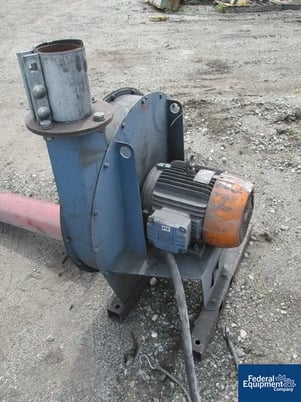 Trojan Fans, Carbon Steel Blower, Size 5.0.5.A, Series MPR, 6.3 KW, 3515 RPM, 440 V., s/n #01024, #47422 - Image 3
