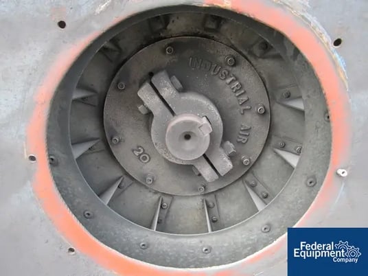 Trojan Fans, Carbon Steel Blower, Size 5.0.5.A, Series MPR, 6.3 KW, 3515 RPM, 440 V., s/n #01024, #47422 - Image 7