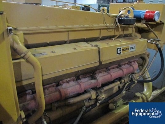 750 KW Caterpillar #D349, SRCR, 938 KVA, diesel fired, 230/460 Volts, 1800 RPM, 280 gal.C/S day tank, #47296 - Image 5