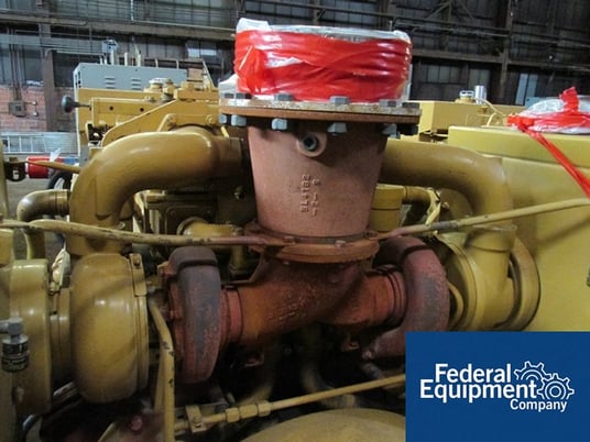 750 KW Caterpillar #D349, SRCR, 938 KVA, diesel fired, 230/460 Volts, 1800 RPM, 280 gal.C/S day tank, #47296 - Image 7