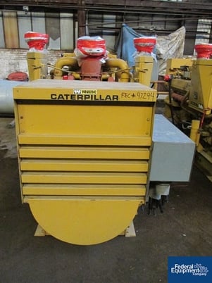 750 KW Caterpillar #D349, SRCR, 938 KVA, diesel fired, 1100 HP, 16 cyl.eng, 1800 RPM, 280 gal.C/S tank, 705.4 - Image 2