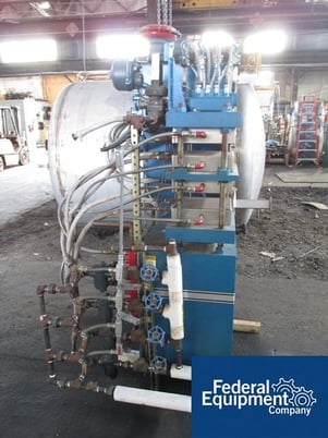 30 Ton, Wabash #Genesis-G302-CX, 12" x 12" platens, steam heated, wtr.cld, 4" daylight, 2 HP, 230/460 - Image 4