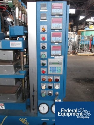 30 Ton, Wabash #Genesis-G302-CX, 12" x 12" platens, steam heated, wtr.cld, 4" daylight, 2 HP, 230/460 - Image 6