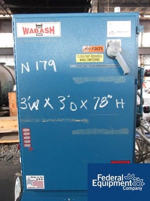 30 Ton, Wabash #Genesis-G302-CX, 12" x 12" platens, steam heated, wtr.cld, 4" daylight, 2 HP, 230/460 - Image 7