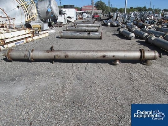 12" x 18' Industrial Process, 304 Stainless Steel, full vac.@ 300°F int, 3" packing sec.less packing, 26" L - Image 1