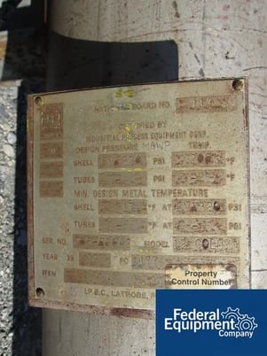 12" x 18' Industrial Process, 304 Stainless Steel, full vac.@ 300&deg;F int, 3" packing sec.less packing, 26" L - Image 5