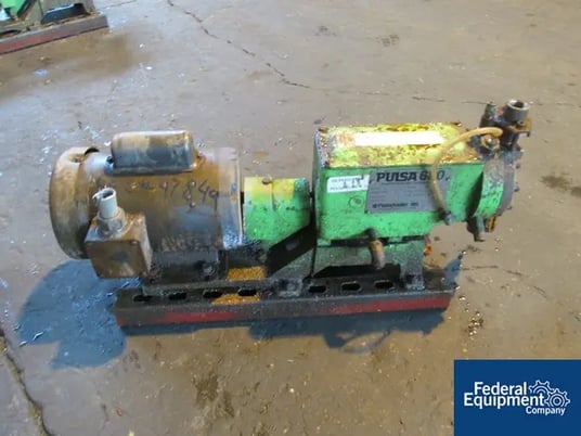 1.5" Pulsafeeder #680-S-E, Stainless Steel pump head, flow to 32.6 GPH, 100 psig, .5 HP, 115/208-230 V. - Image 5
