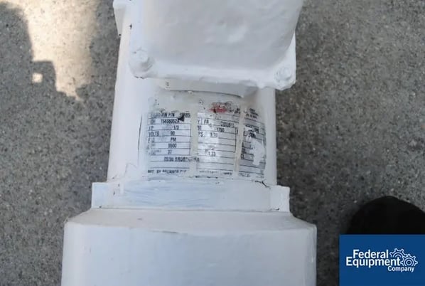 .33 HP Lightnin agitator drive with shaft & prop, #48415 - Image 2