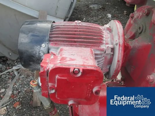 60/10 HP Joshua Greaves #D/Action, dual shaft, Stainless Steel, 45 KW, 460 V., 1770 RPM explosion proof - Image 5