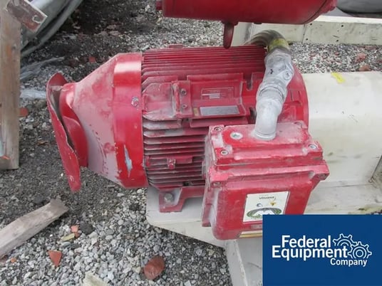 60/10 HP Joshua Greaves #D/Action, dual shaft, Stainless Steel, 45 KW, 460 V., 1770 RPM explosion proof - Image 7