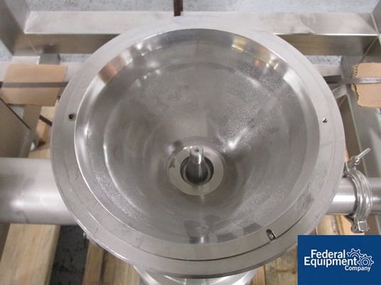 LB Bohle #BTS-200, Stainless Steel Cone Mill, less beater, w/screen, mtd.on stand, for LB Bohle lift, #48512 - Image 6