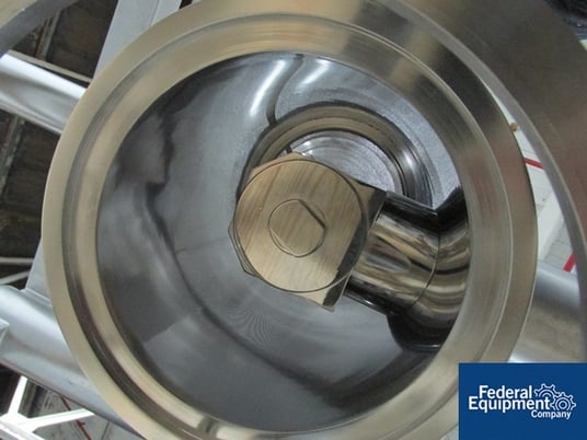 LB Bohle #BTS-200, Stainless Steel Cone Mill, less beater, w/screen, mtd.on stand, for LB Bohle lift, #48512 - Image 7