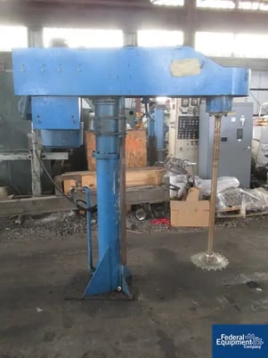 20 HP Cayuga #L7BVS19025, Stainless Steel shaft & blade, air over oil hyd.lift, air tank, floor mounted - Image 1