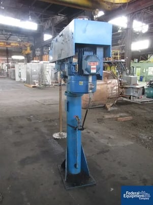20 HP Cayuga #L7BVS19025, Stainless Steel shaft & blade, air over oil hyd.lift, air tank, floor mounted - Image 2