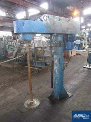 20 HP Cayuga #L7BVS19025, Stainless Steel shaft & blade, air over oil hyd.lift, air tank, floor mounted - Image 3