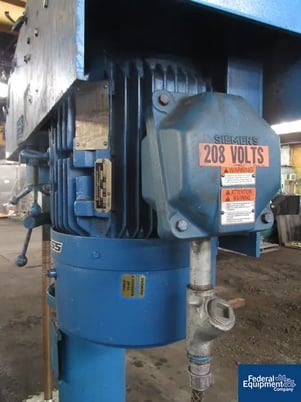 20 HP Cayuga #L7BVS19025, Stainless Steel shaft & blade, air over oil hyd.lift, air tank, floor mounted - Image 5