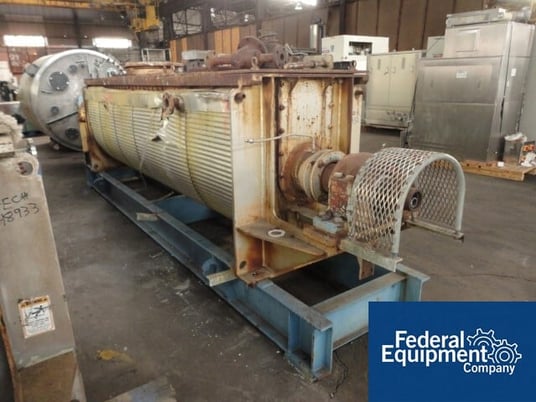 30" x 144" Bethlehem Porcupine #1P3012JTC, processor, Carbon Steel, 150 psi, shell ATM @ 375°F, jacketed - Image 3