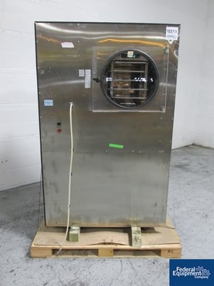 10" x 20.5" Virtis #Genesis-XL, freeze dryer, 6.12 sq.ft., Stainless Steel, (4) 10" W x 20.5" D shelves rated - Image 2