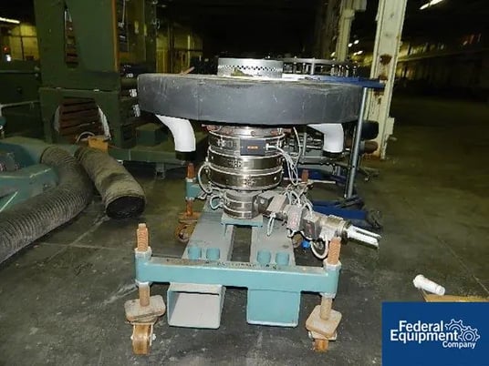 Blown Film Die, Gloucester, 6", fixed cart w/plenum, dual lip air ring, die mfd.1991, air ring mfd.2001, lab - Image 4