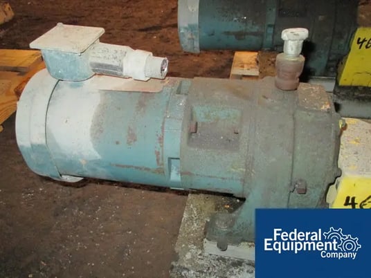 2" inlet x 1.5" outlet, Robbins & Myers #35604, Stainless Steel Progressive Cavity Pump, 1 HP, 230/460 V. - Image 3