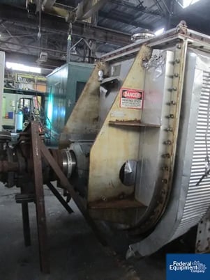 48" x 180" Hosokawa Bepex #TDJS-48-15, Stainless Steel, 48" dia.x 15' L screw, 75 psi & FV @ 600&deg;F, rotor @ - Image 4