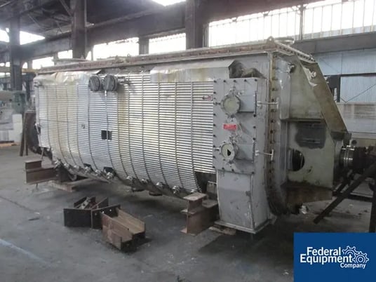 48" x 180" Hosokawa Bepex #TDJS-48-15, Stainless Steel, 48" dia.x 15' L screw, 75 psi & FV @ 600&deg;F, rotor @ - Image 6