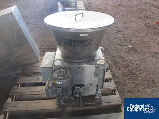 Feeder, Schenck Accurate Mechatron #MODLC-1G-2A, gravimetric feeder, Stainless Steel, 2.5 cu.ft. Stainless - Image 4