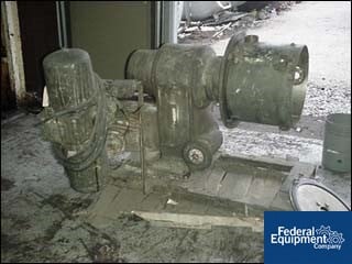 Cornell #D-16, Versator, Stainless Steel, 1-20 GPM, 16" dia.disc, 200-4000 RPM, 7.5 HP, 220/440 V. variable - Image 4