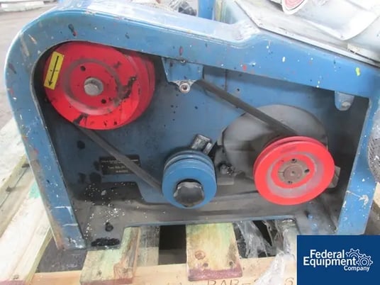 Chicago Boiler Dyno Mill #KDL-PILOT-US, Carbon Steel contacts, jacketed chamber on base, 220 V.explosion - Image 7