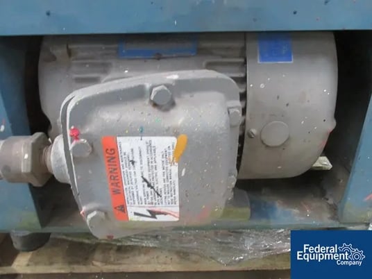 Chicago Boiler Dyno Mill #KDL-PILOT-US, Carbon Steel contacts, jacketed chamber on base, 220 V.explosion - Image 8