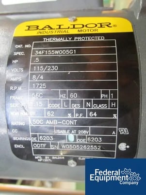 Rheometer, Brabender #V300, Plasti-Corder, 5 HP,DC M/D,Ser.D61, #C.E.O.-6-,jktd.mix.head,on base,htr, 5 HP - Image 7