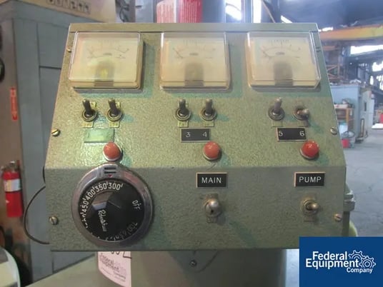 Rheometer, Brabender #V300, Plasti-Corder, 5 HP,DC M/D,Ser.D61, #C.E.O.-6-,jktd.mix.head,on base,htr, 5 HP - Image 8