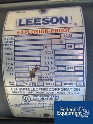 1 gallon Pfaudler, glass lined reactor, 750 psi & FV @ 450°F int, jacketed 675 psi & FV @ 350°F, 208-230 - Image 8