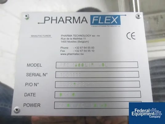 Pharma Technology Pharma Flex #PF1500, deduster, #2770-5 - Image 2
