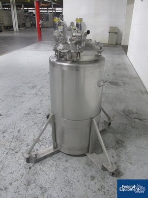 52.8 gallon Conecraft, 200 liter receiver tank, 304 Stainless Steel, 8 psi, #2652-26 - Image 2