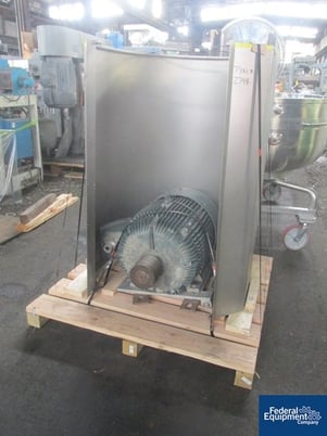 1200 liter Collette #Gral1200, high shear mixer, 75 HP, #2748-84 - Image 5