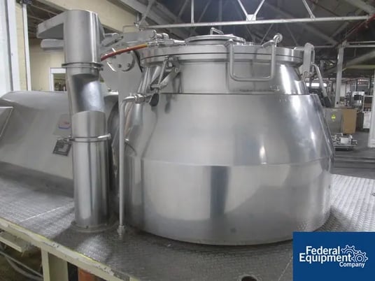 Glatt Powrex #FM-VG600, 600 liter, high shear mixer, Stainless Steel, #2645-3 - Image 5
