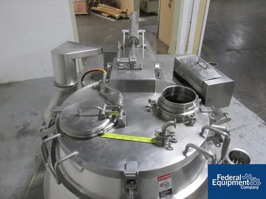 Glatt Powrex #FM-VG600, 600 liter, high shear mixer, Stainless Steel, #2645-3 - Image 8