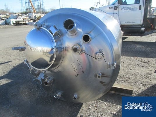 700 gallon DCI, reactor, Stainless Steel, 35/135 psi, #241-3 - Image 4