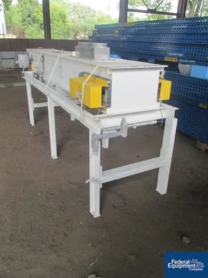 12" wide x 10' long, NBE belt conveyor, #2745-6 - Image 5
